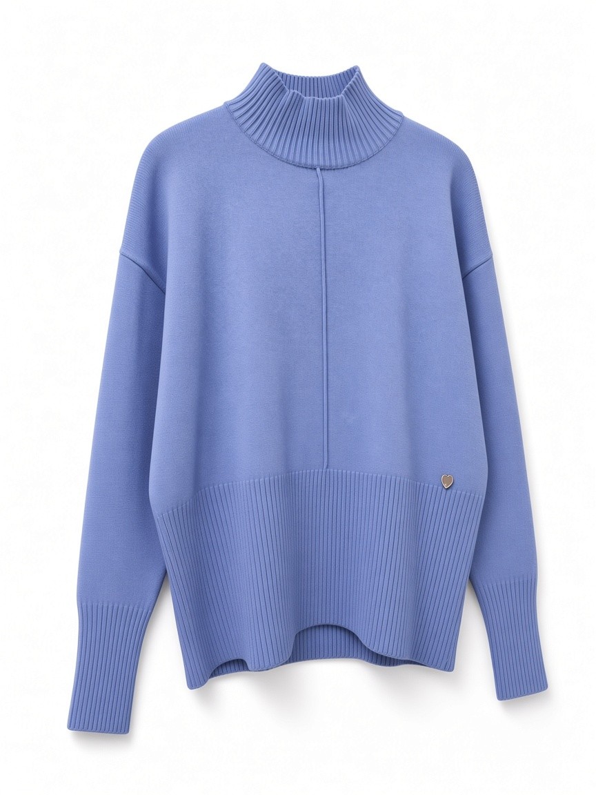 Dámsky rolák N.EVERY DAY SKY BLUE Modrý s.WEAR 3